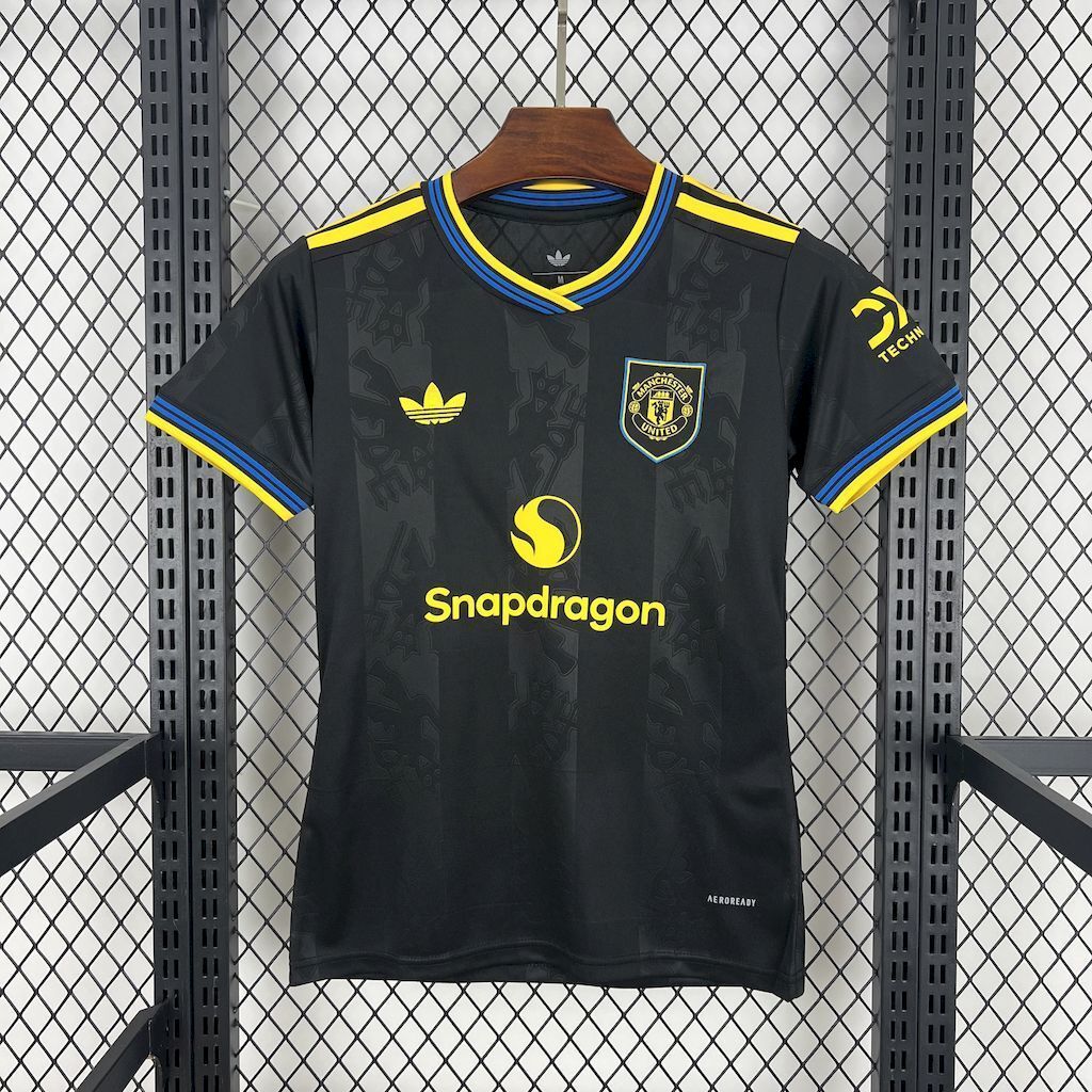25-26 Manchester United Third Women Shirt Lady Apparels AAAAJersey Supply Yupoo