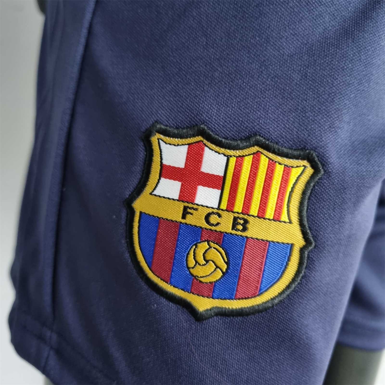 22-23 Barcelona home kids kit 3