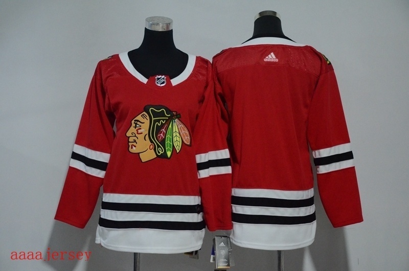 Chicago Blackhawks women ice hockey jersey S-XL 芝加哥黑鹰队女装冰球服 2
