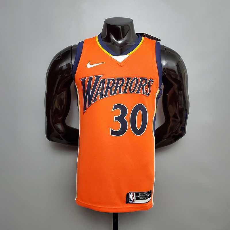 New Warriors CURRY#30 Orange