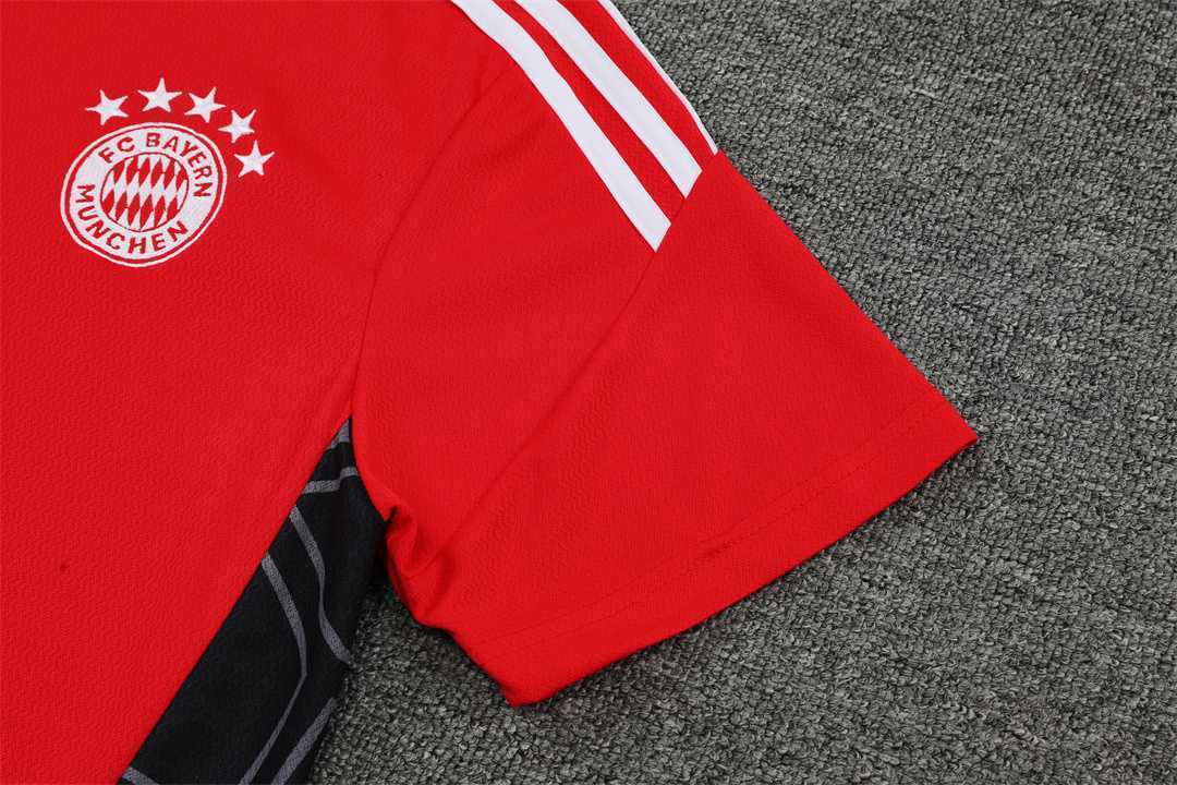 22-23 Bayern vest training suit kit black - 3 15