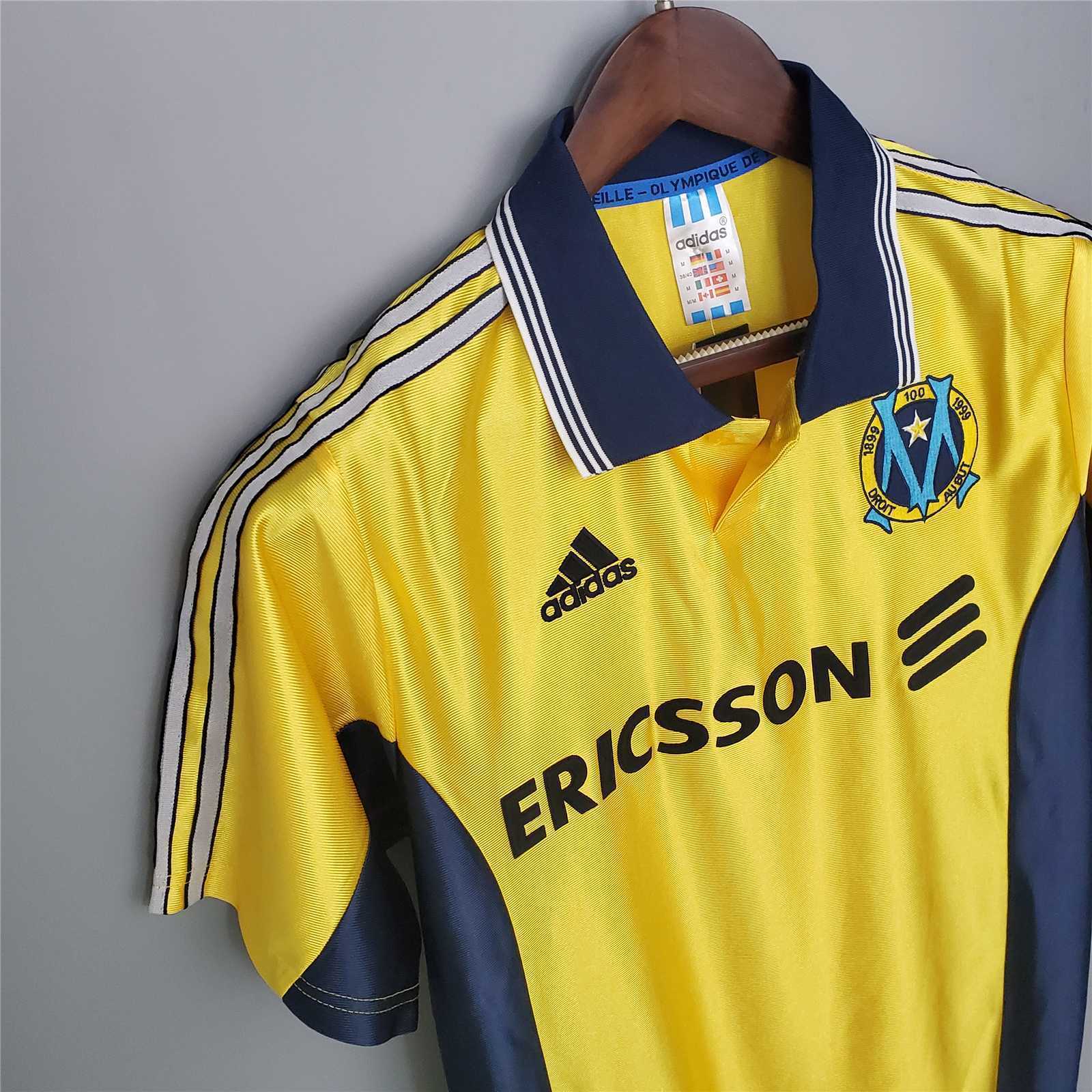 98-99 Marseille away yellow 5