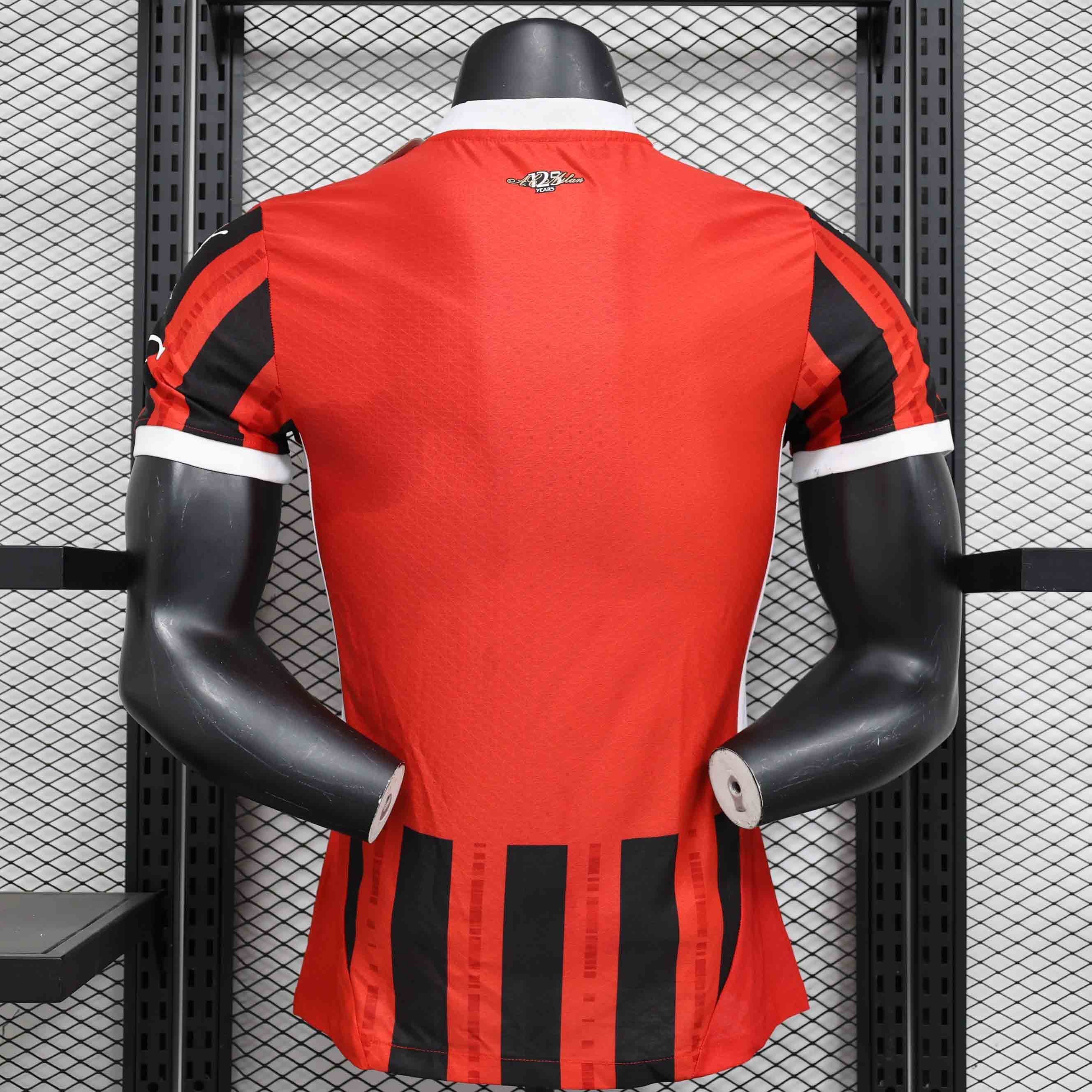24-25 AC Milan Home Kit Player Version Shirt Football AAAAJersey Supplier 3