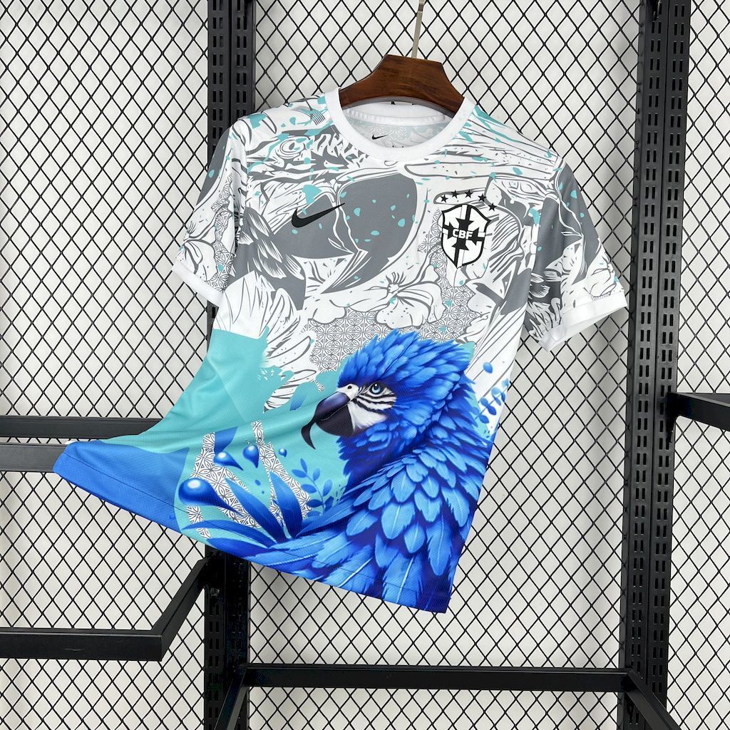 2025 Brazil x Parrot Special Edition Shirt Football Uniforms AAAAJersey Supply Yupoo