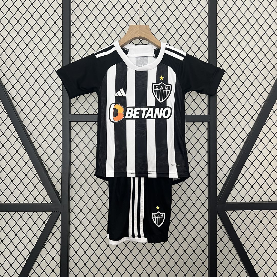 24-25 Atlético Mineiro Home Kid Kits Youth Apparels Football AAAAJersey Yupoo
