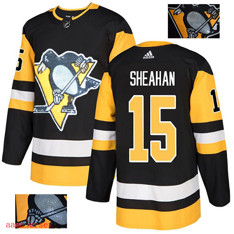 2018 Pittsburgh Penguins ice hockey jersey M-3XL 匹兹堡企鹅队时尚亮片款冰球服 7