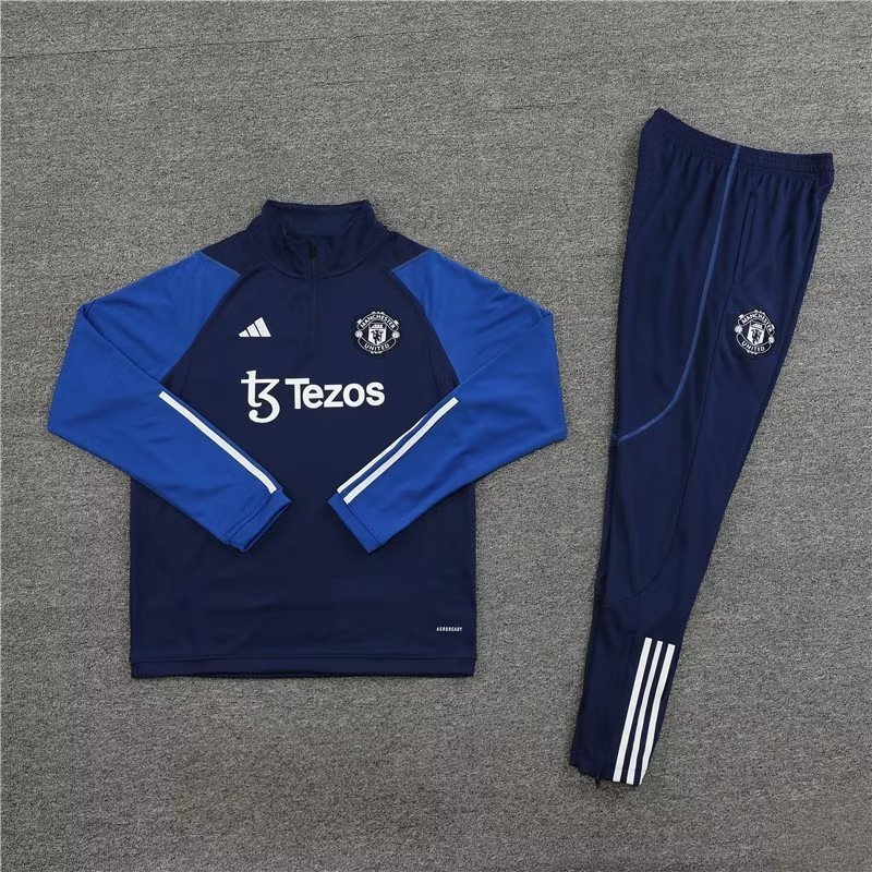 23-24 Manchester United Long Sleeve Training Suit Yupoo 1