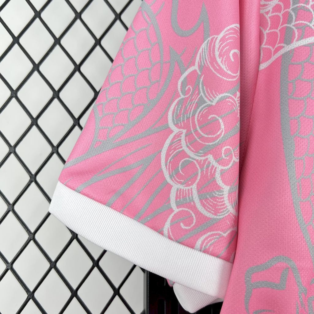 25-26 Real Madrid Pink Dragon Special Edition Shirt AAAAJersey Dropship Yupoo 2
