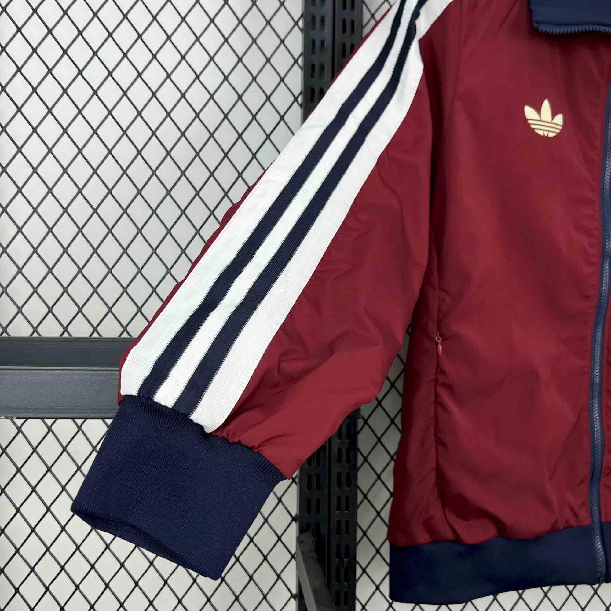 24-25 Arsenal Red Windbreaker Jacket AAAAJersey Supplier Yupoo 2