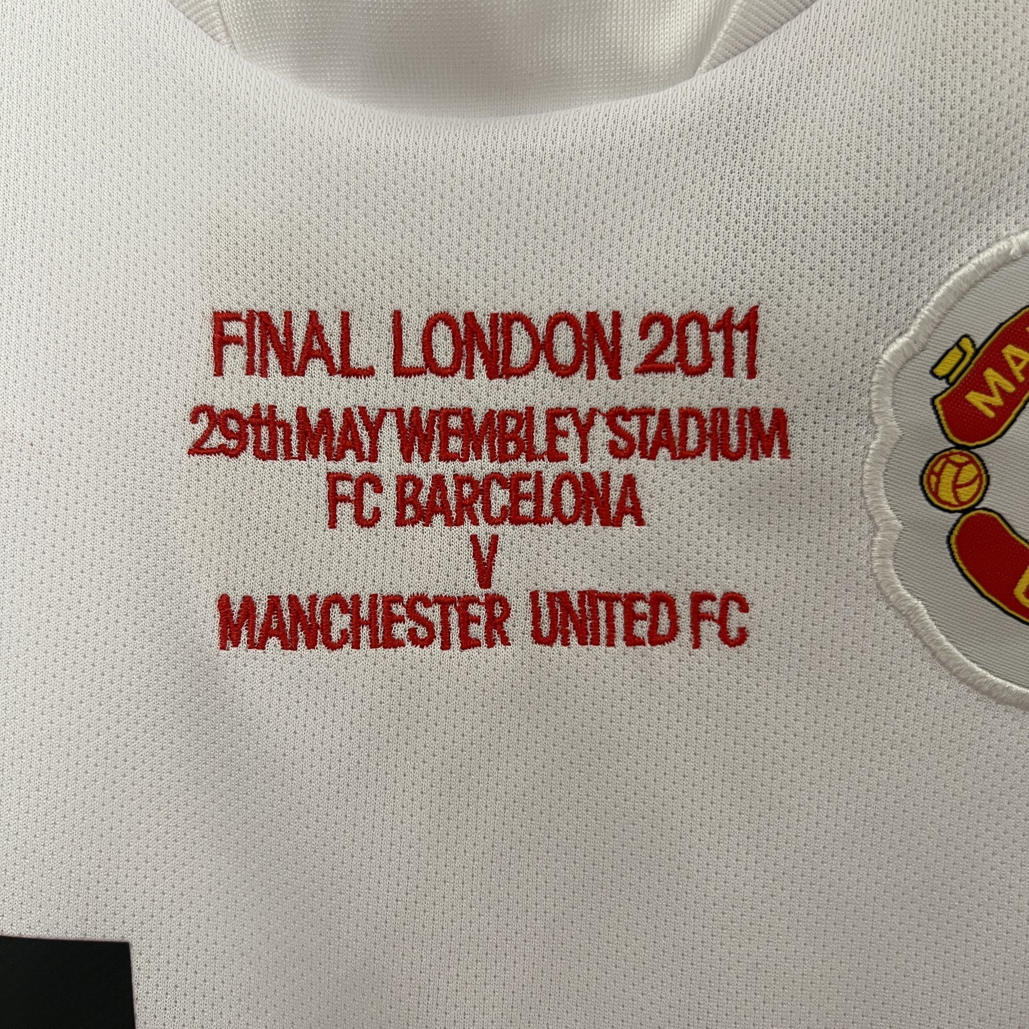 10-11 Manchester United Away Champions League Retro Kid Kits Youth Apparels AAAAJersey Yupoo 9