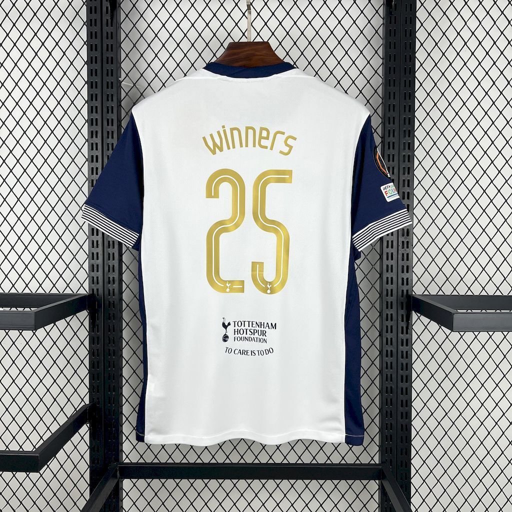 24-25 Tottenham Home Europa League Winners Kit Football T-Shirt Soccer AAAAJersey Yupoo 2