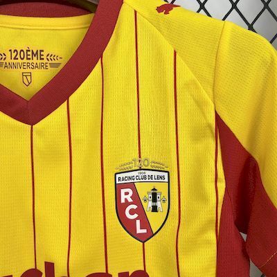 25-26 RC Lens Home Kid Kits Youth Apparels Sino AAAAJersey Supply Yupoo 1
