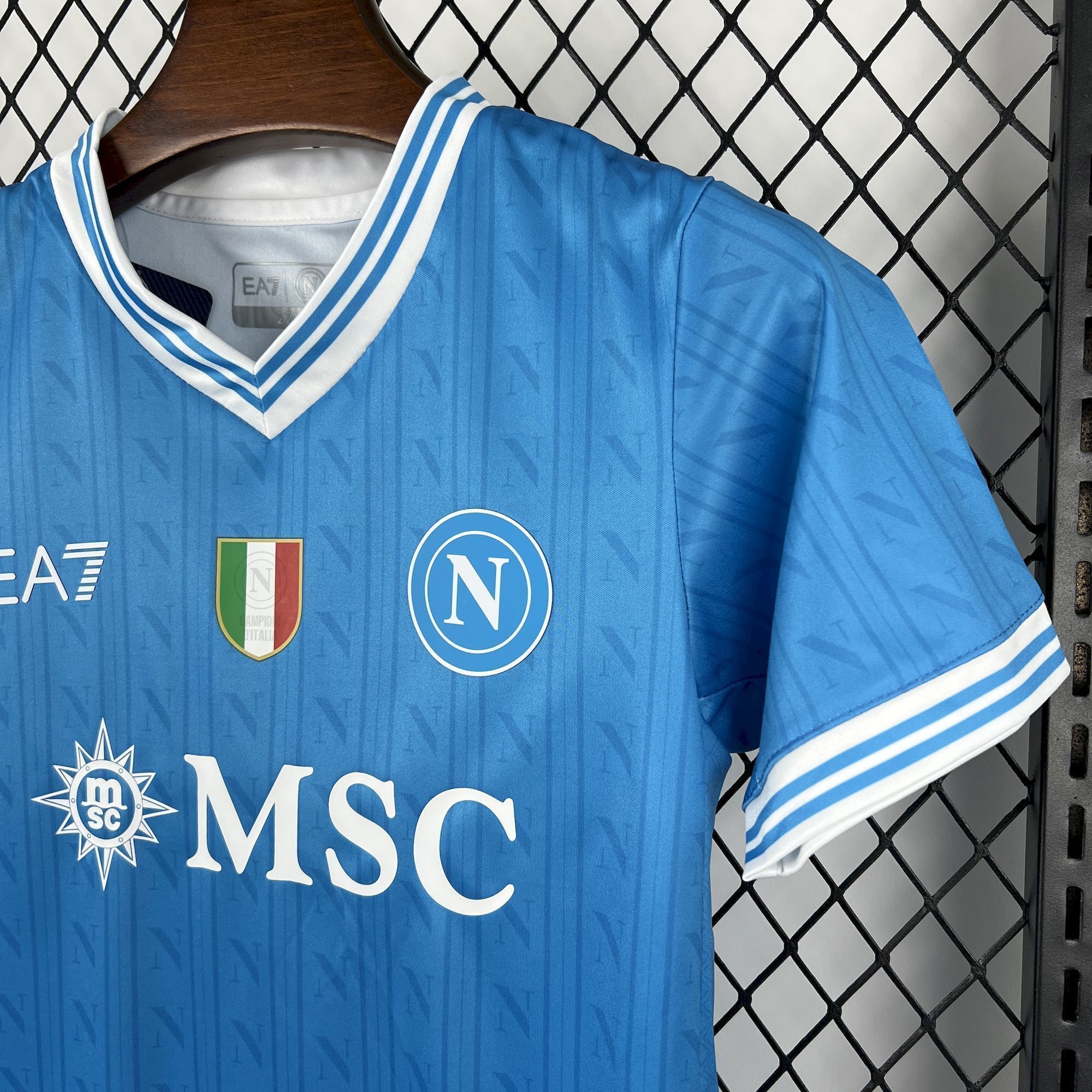 25-26 Napoli Home Kids Football Kits Youth Apparels AAAAJersey Supplier Yupoo 4
