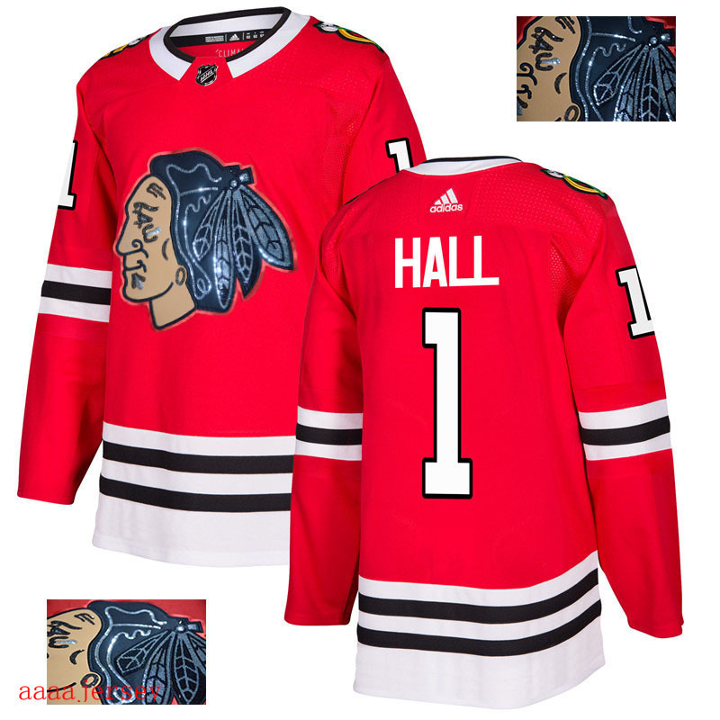 2018 Chicago Blackhawks ice hockey jersey M-3XL 芝加哥黑鹰队时尚亮片款冰球服 27