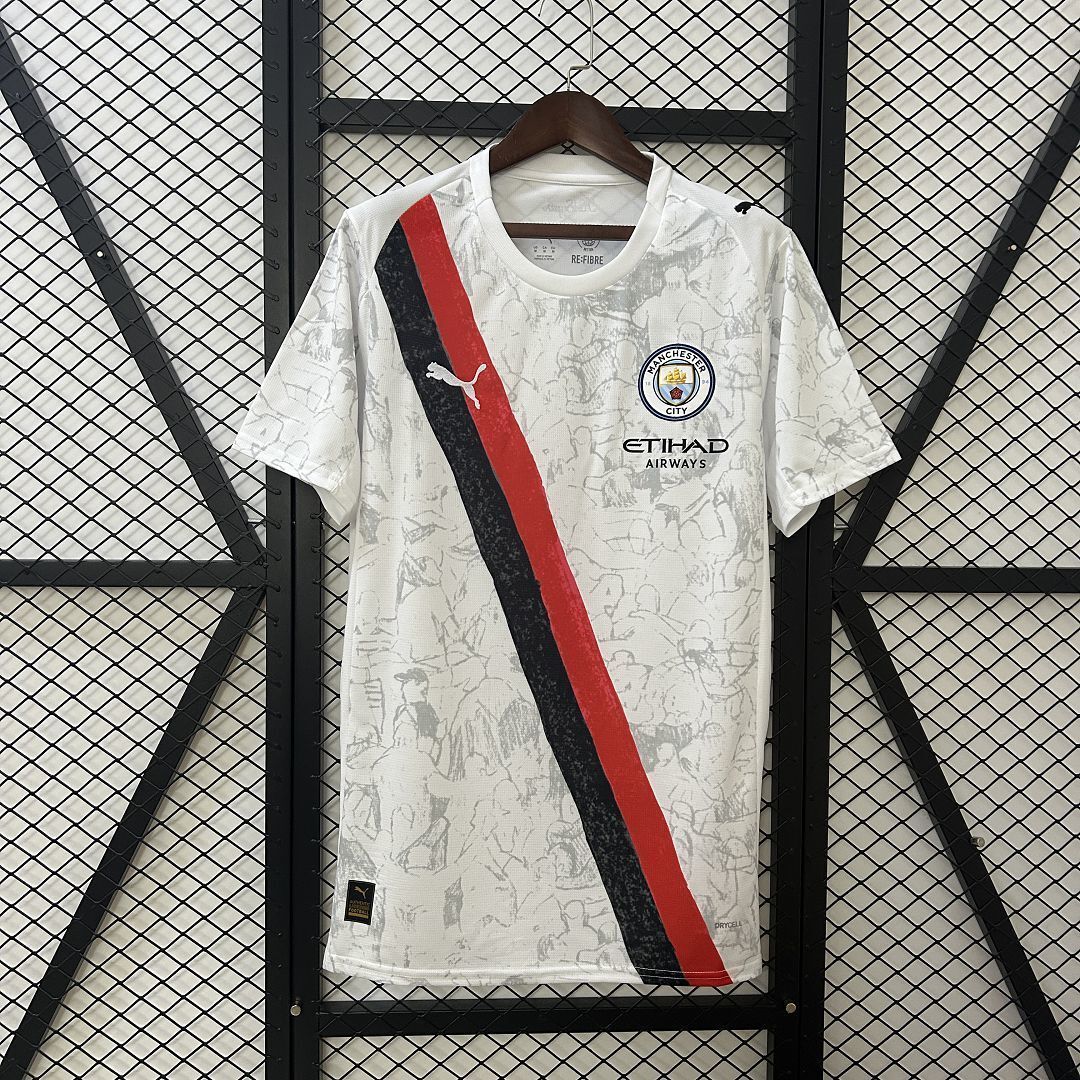 25-26 Manchester City Away Kit Soccer T-Shirt AAAAJersey Dropship Yupoo 1