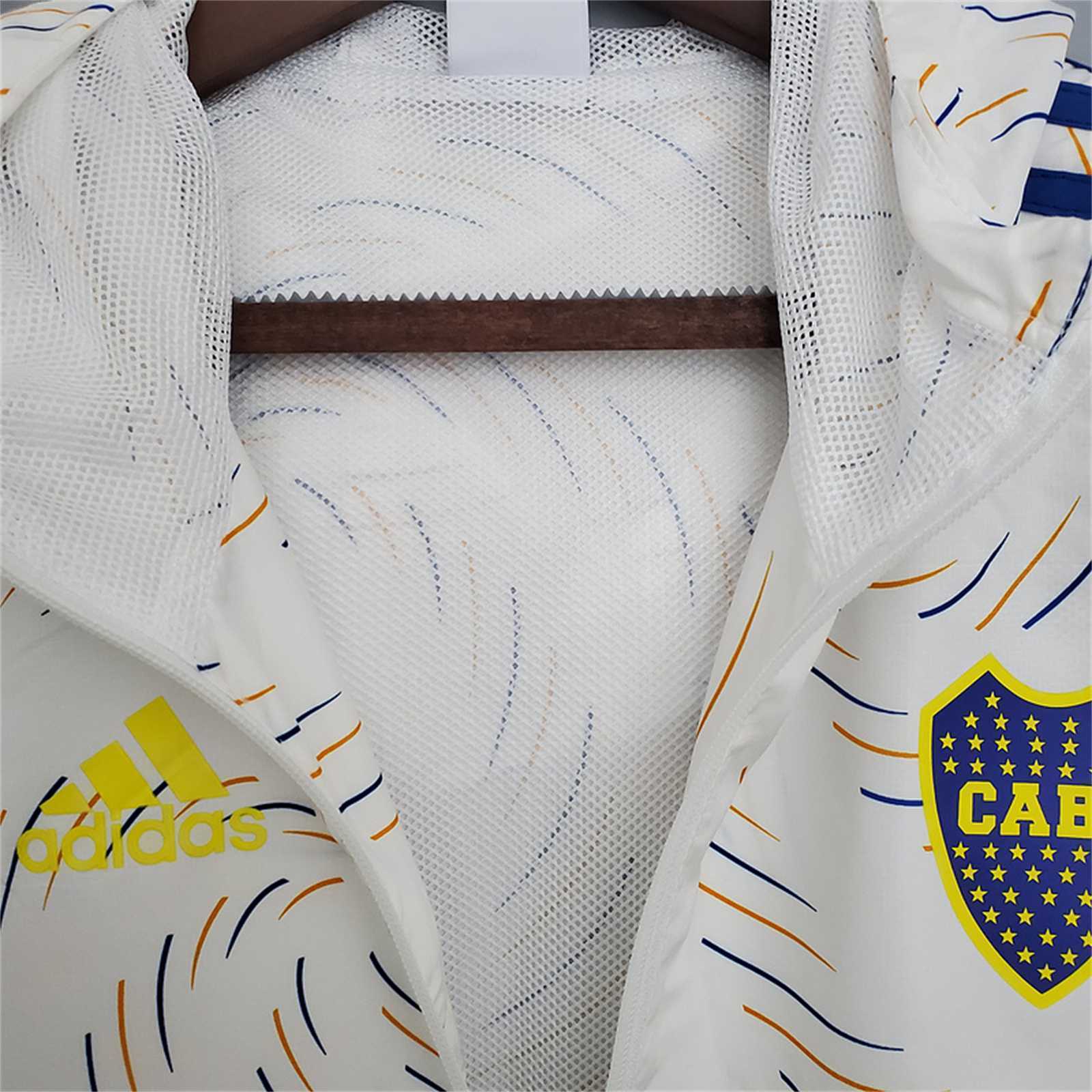 21-22 Boca Juniors white windbreaker 8