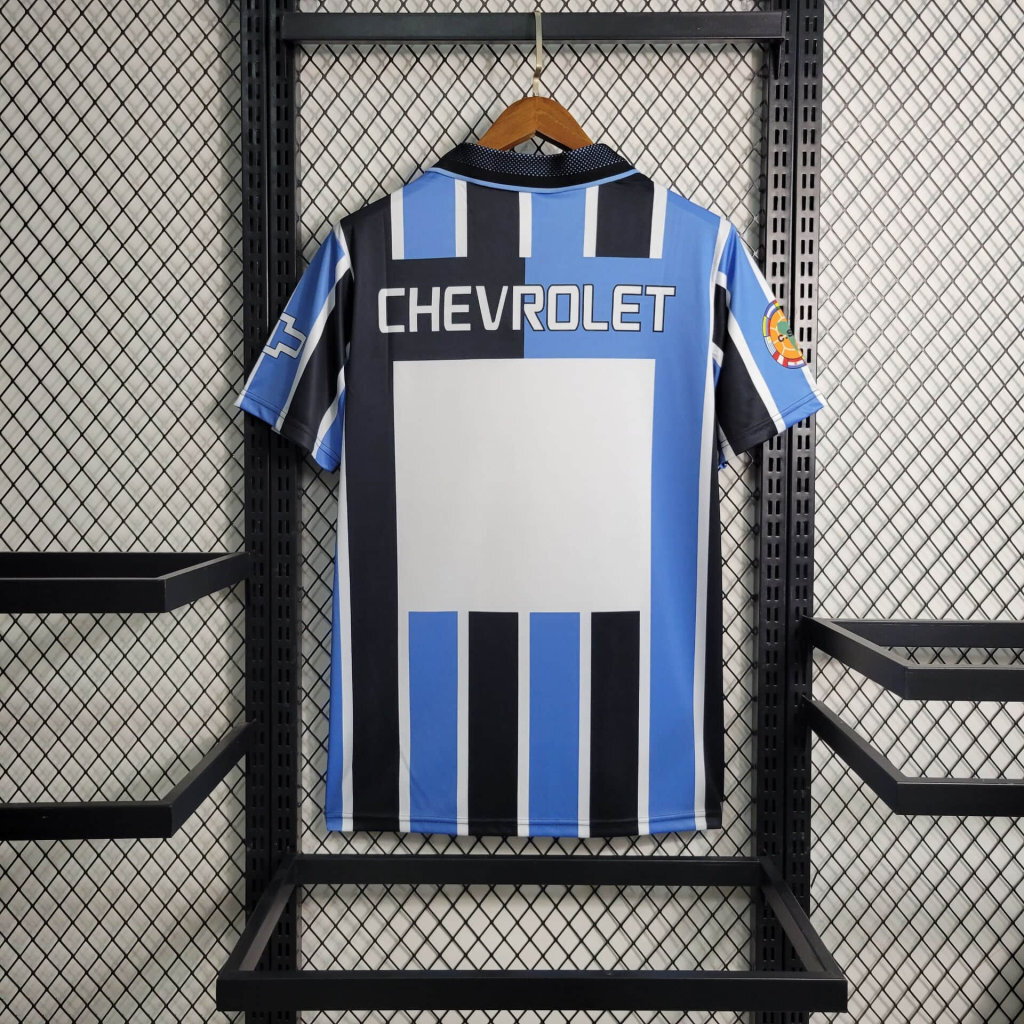 1998 Retro Gremio Home S-XXL Cheap Soccer Jerseys 3