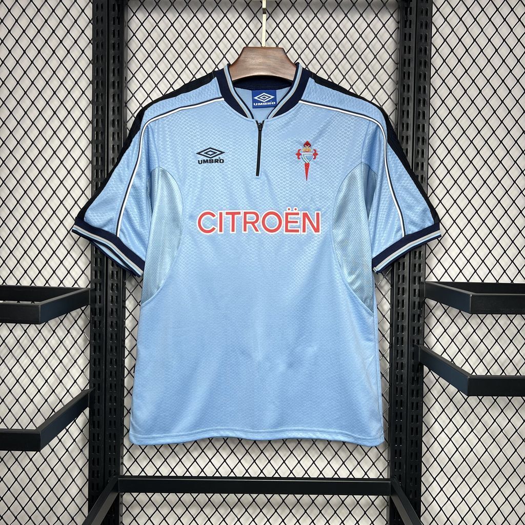 99-00 Celta De Vigo Home Shirt Soccer Uniforms Soccer AAAAJersey Yupoo