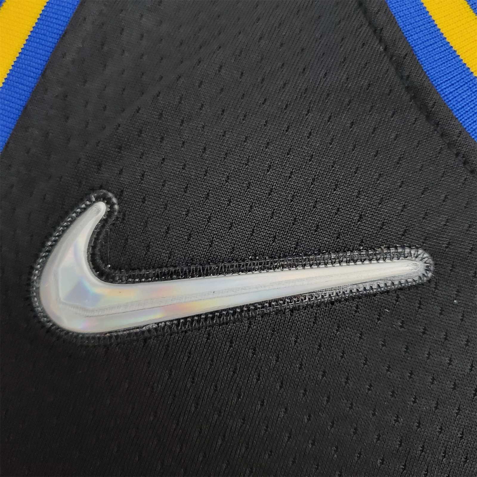 2022 75th Anniversary Golden State Warriors Curry #30 Mexico Edition Black NBA Jersey 4