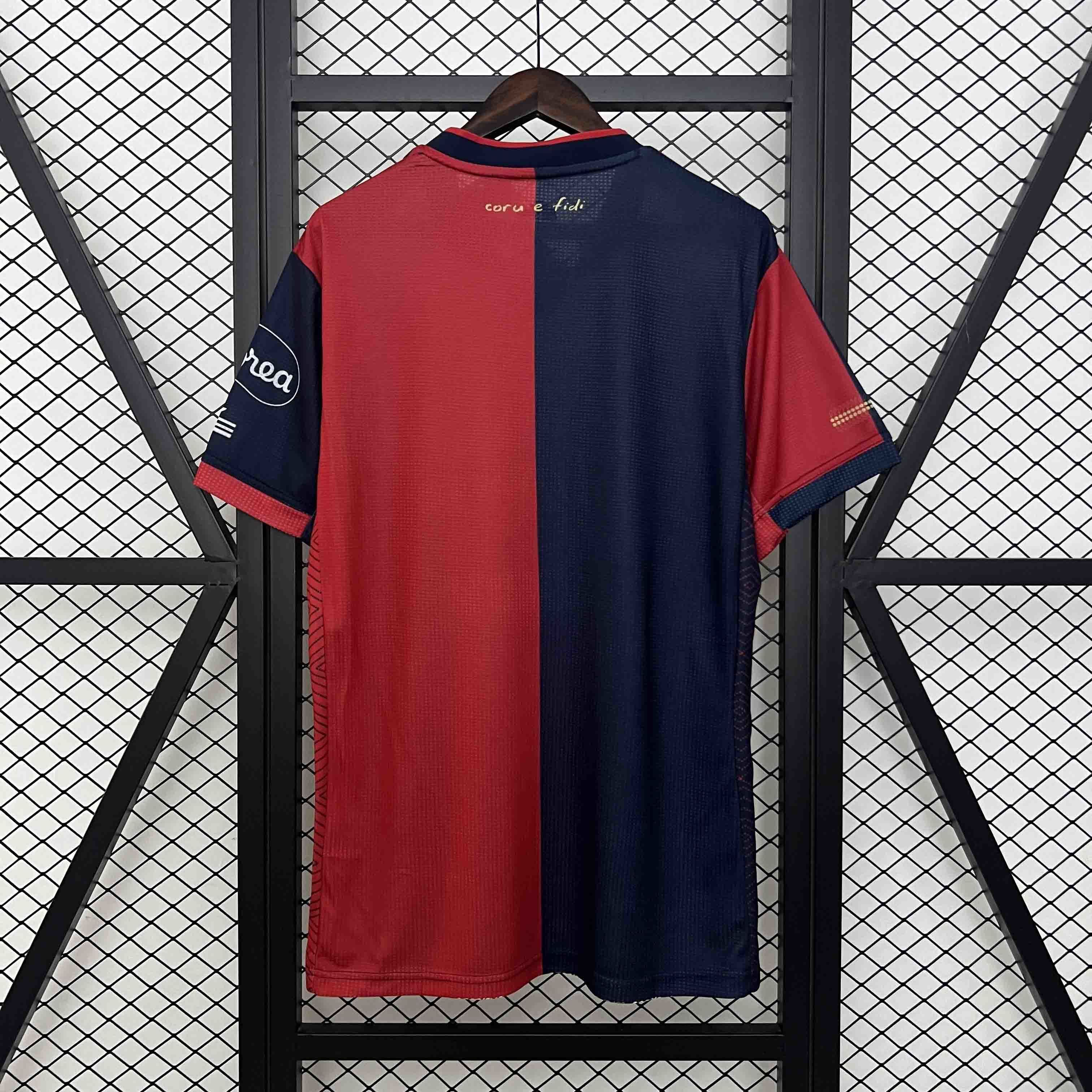 24-25 Cagliari Home Shirt Football Uniforms AAAAJersey Supplier Yupoo 1