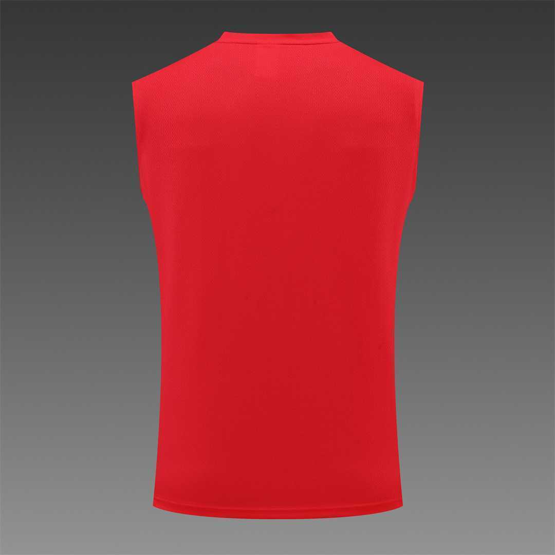 22-23 Bayern vest training suit kit red 4