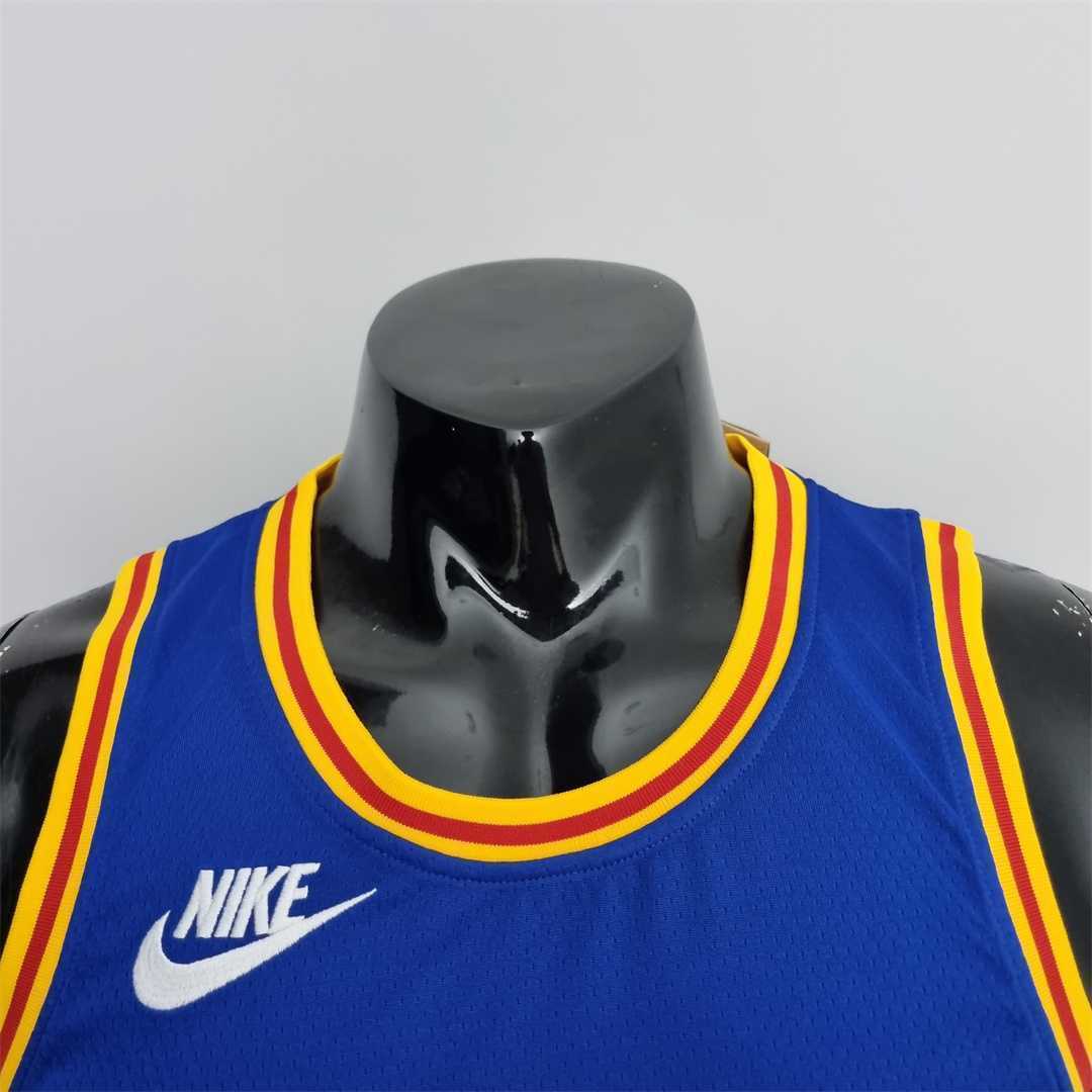 Toscano#95 Golden State Warriors Mexico Exclusive Blue NBA Jersey 5
