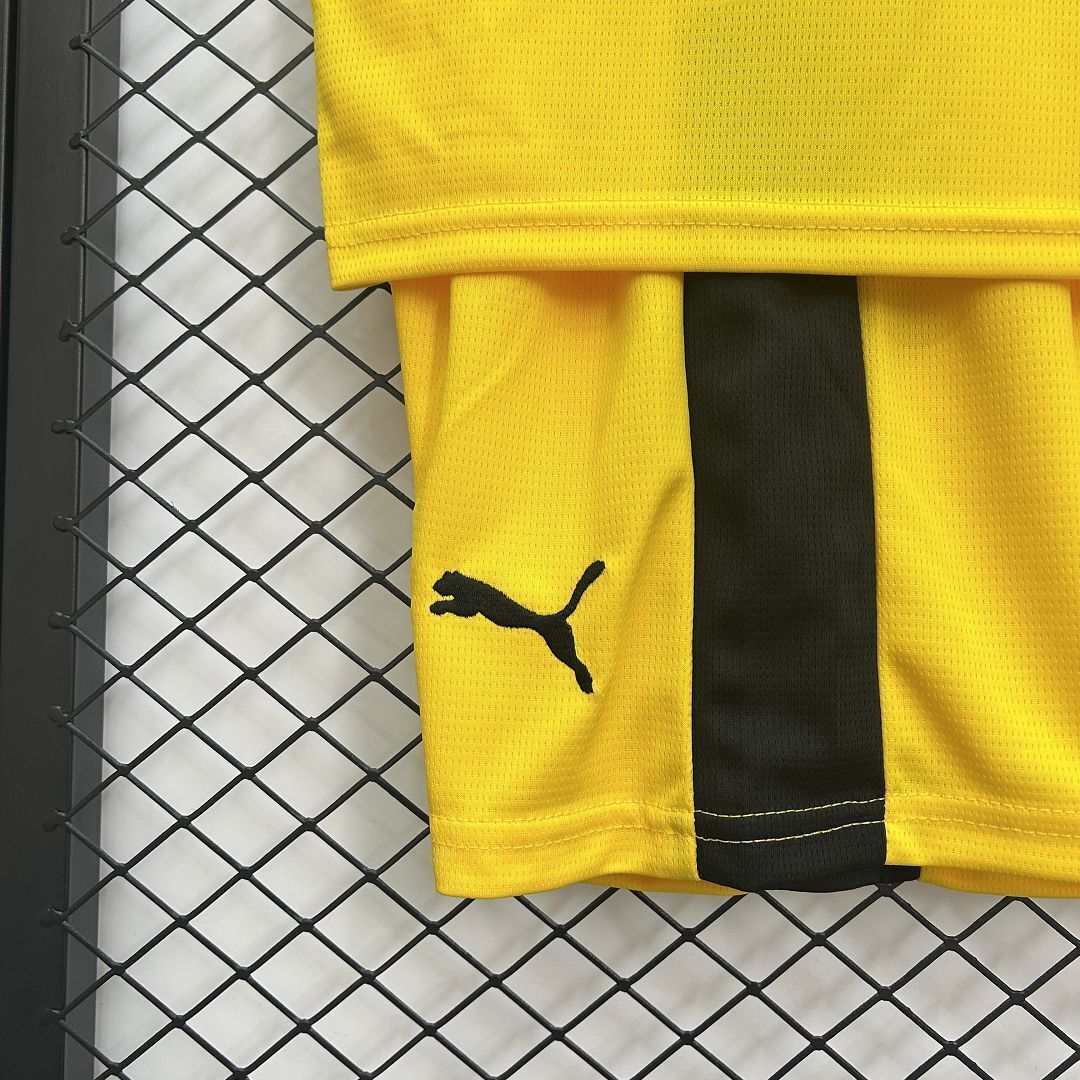 25-26 Dortmund Home Kid Kits Yourth Apparels AAAAJersey Supply Yupoo 6