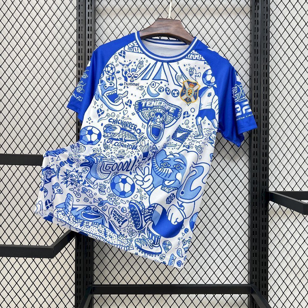 25-26 Tenerife Special Edition Football T-Shirt Sport AAAAJersey Supply Yupoo
