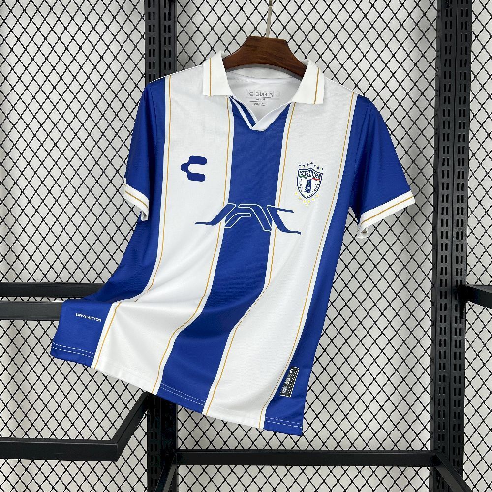 25-26 Pachuca Home Kit Soccer T-Shirt AAAAJersey Supply Yupoo