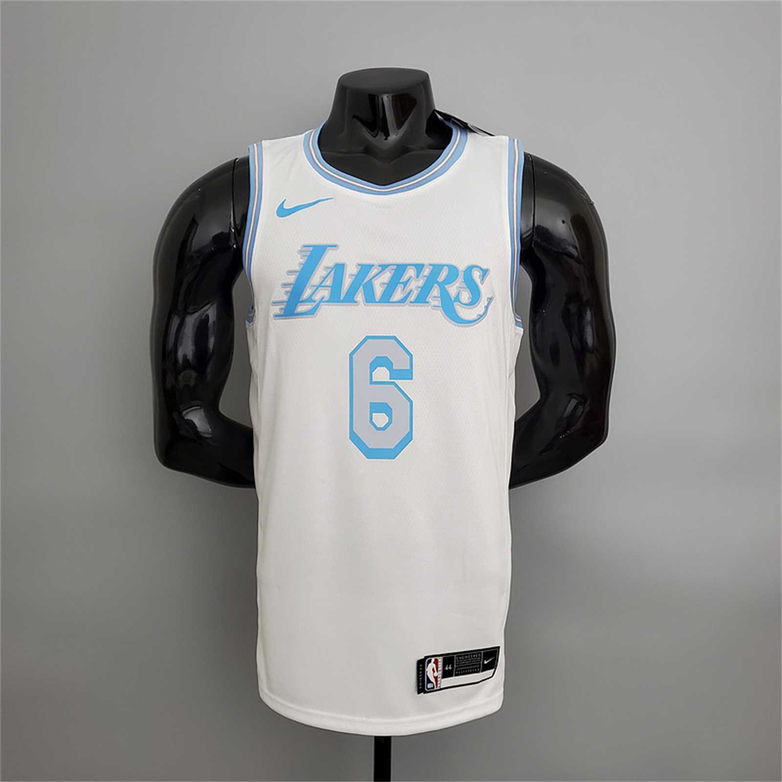 2021 James#6 Lakers Retro White