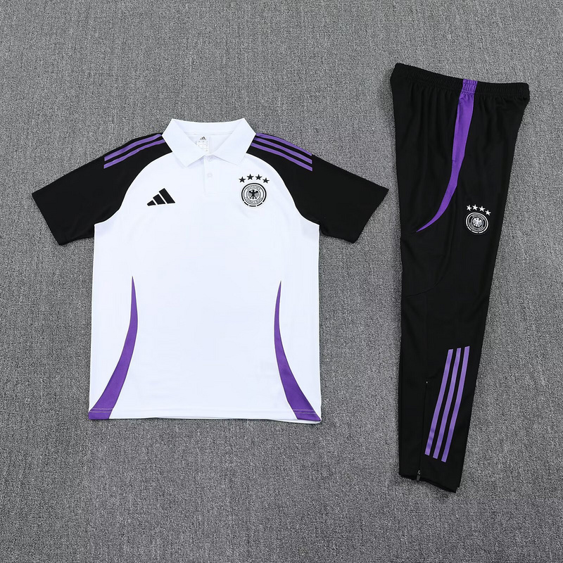 25-26 Germany Training White Polo Kit Soccer AAAAJersey Yupoo 1