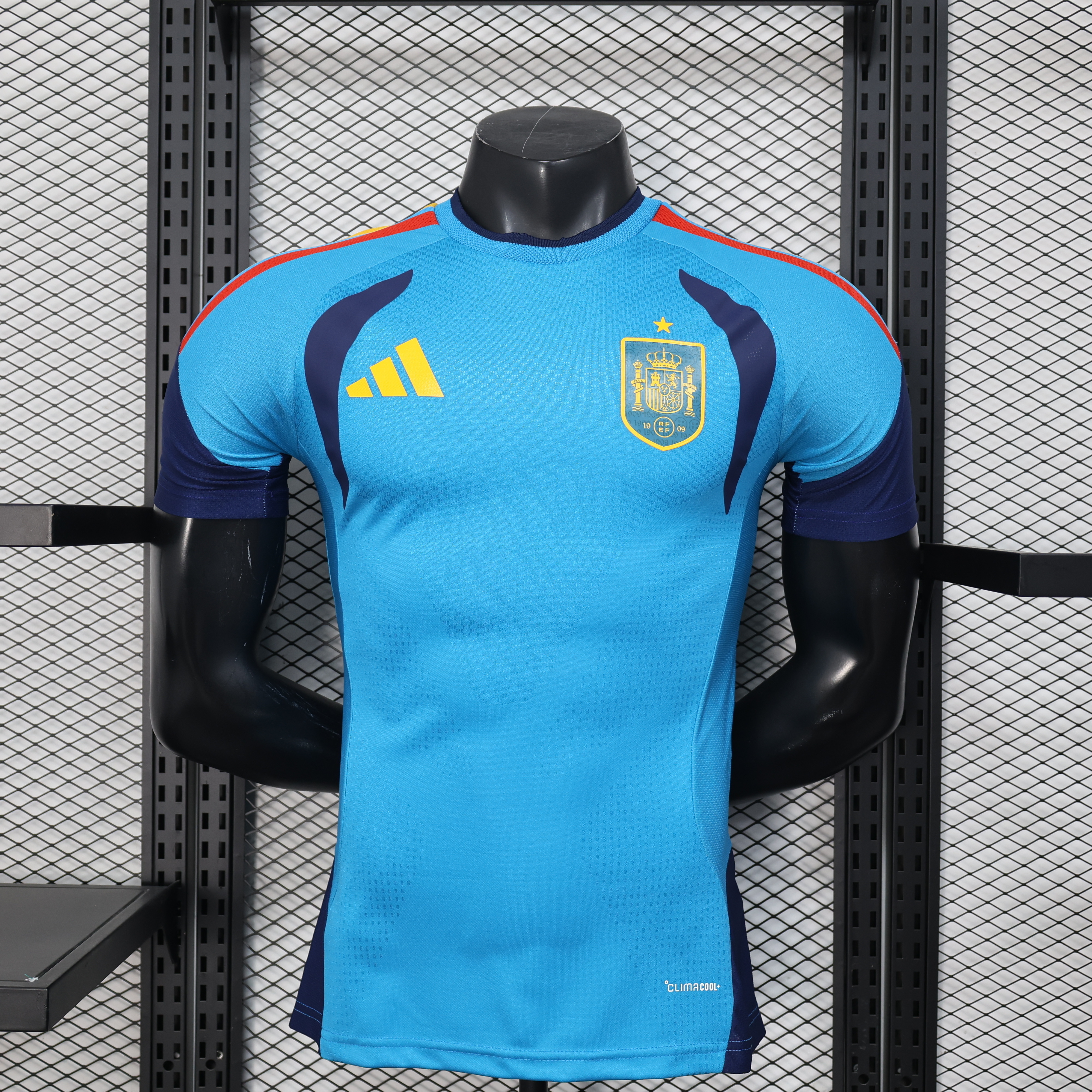 2026 Spain Training Uniform Player Version Football T-Shirt AAAAJerseys Supply Yupoo
