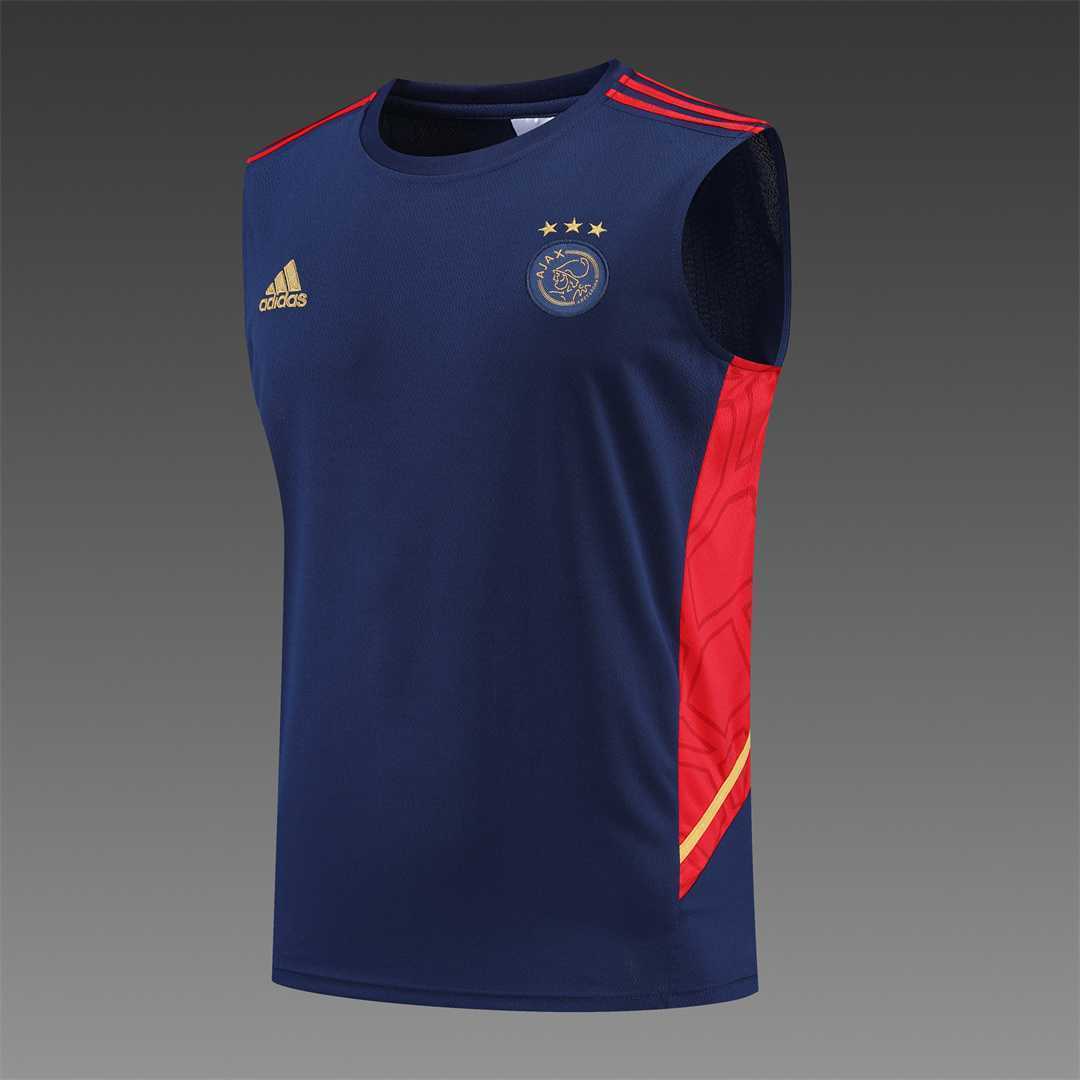 22-23 Ajax vest training suit kit Black 16