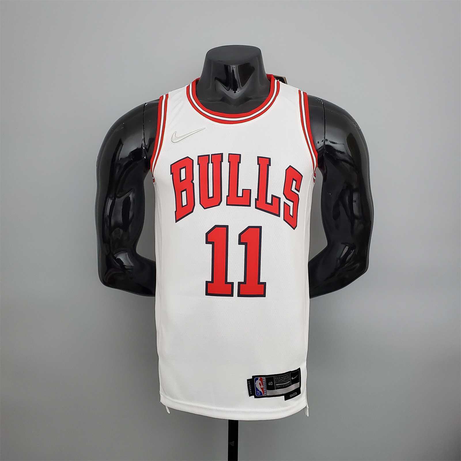 75th Anniversary DeRozan #11 Bulls White