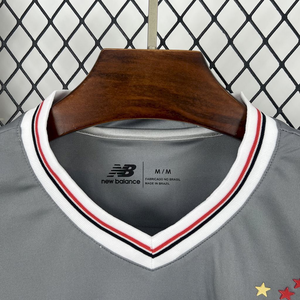 25-26 Sao Paulo Grey Day Kit Soccer T-Shirt AAAAJersey Supply Yupoo 5