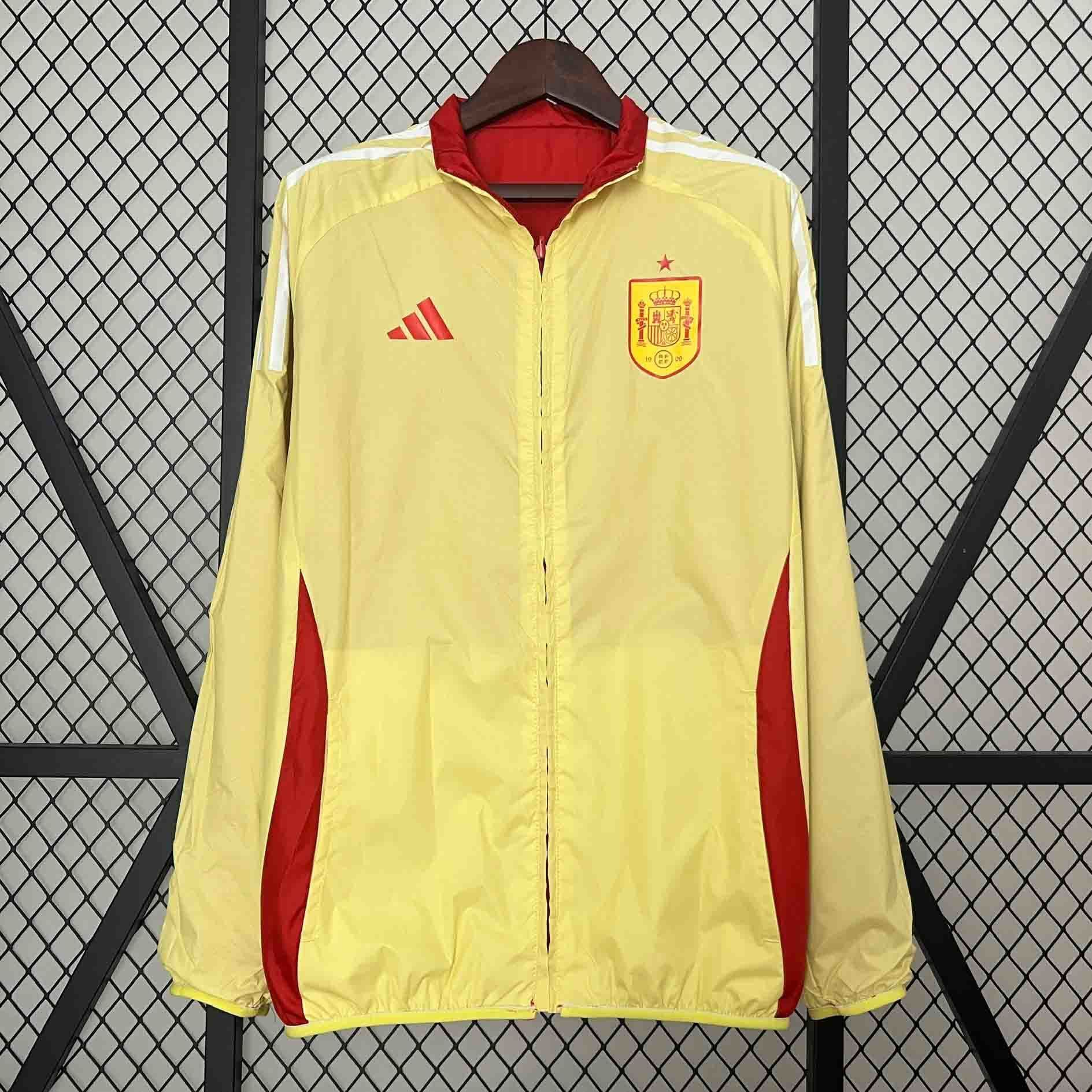 2024 Spain Trench Coat Reversible Windbreaker Double-Sides Jacket AAAAJersey Supplier Yupoo 6