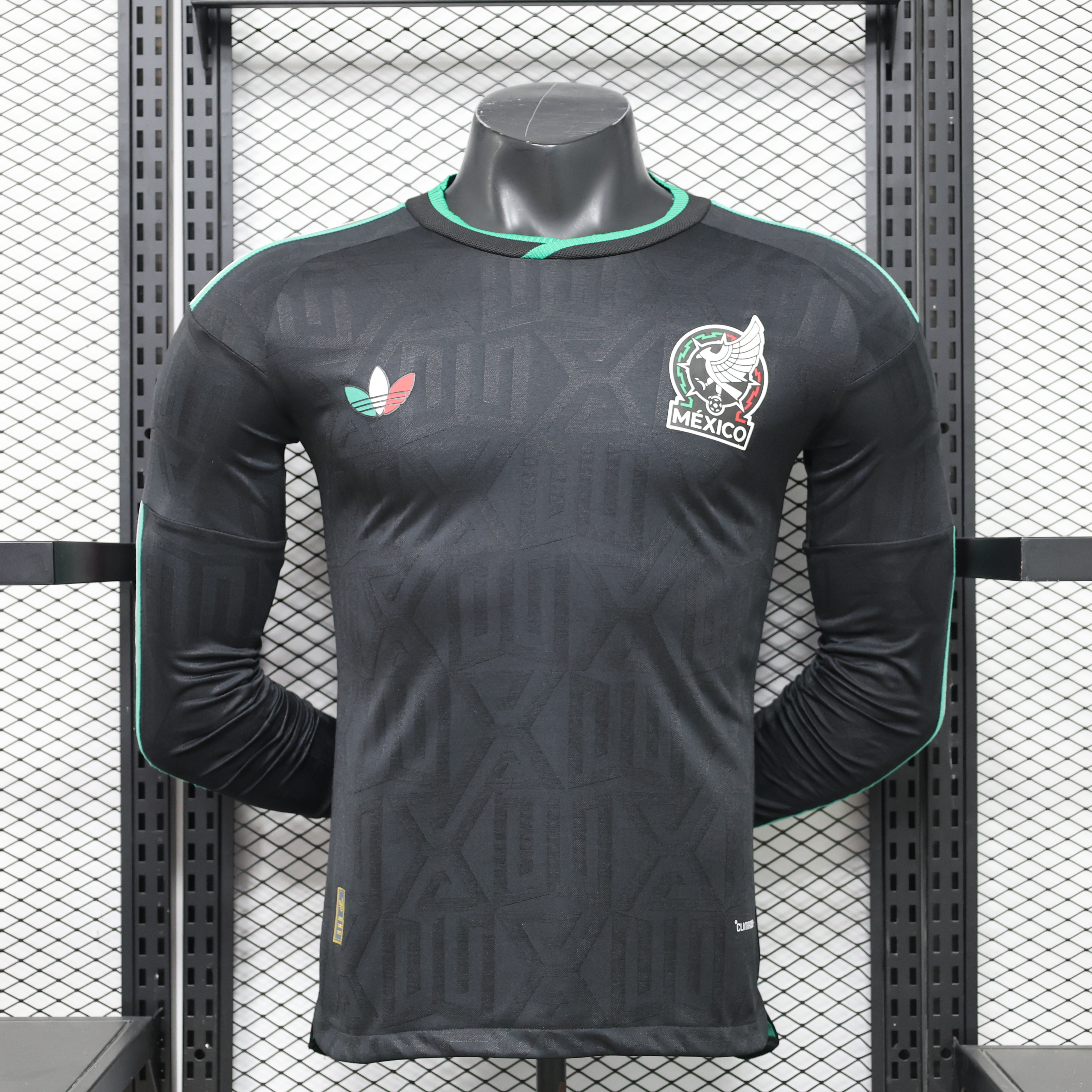 2026 World Cup Mexico Mens Third Kit Football Player Version Long Shirt AAAAJersey Dropship Yupoo 9