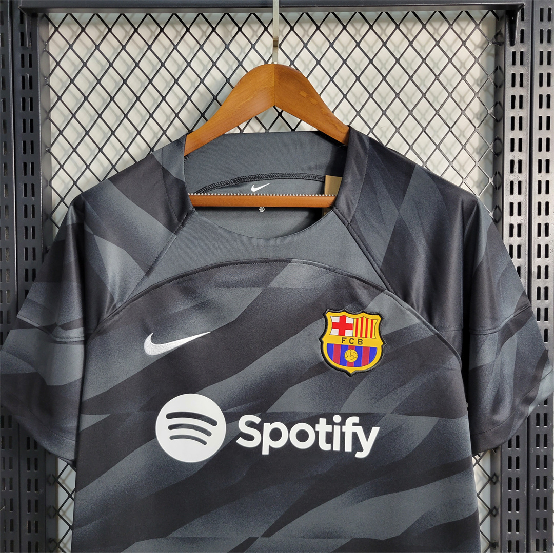 23-24 Barcelona Black Goalkeeper 7