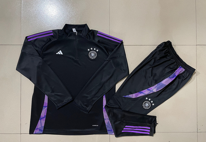 2024 Germany Long Sleeve Training Suit Football Shirts 1