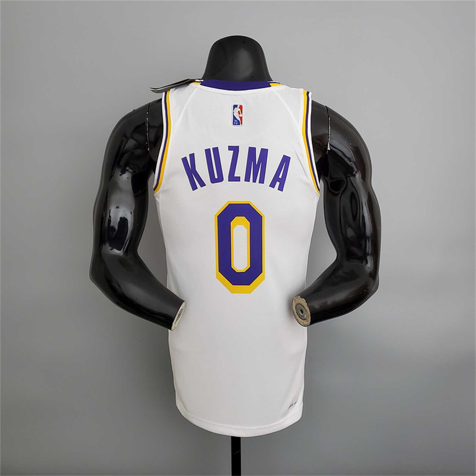 75th Anniversary Lakers White 15