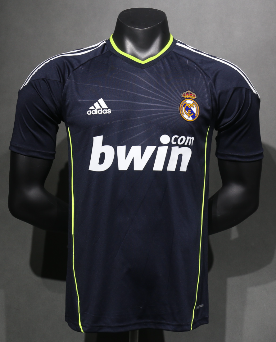 10-11 Real Madrid Away Retro Kit Vintage Player Version Sino Shirt AAAAJersey Dropship Yupoo