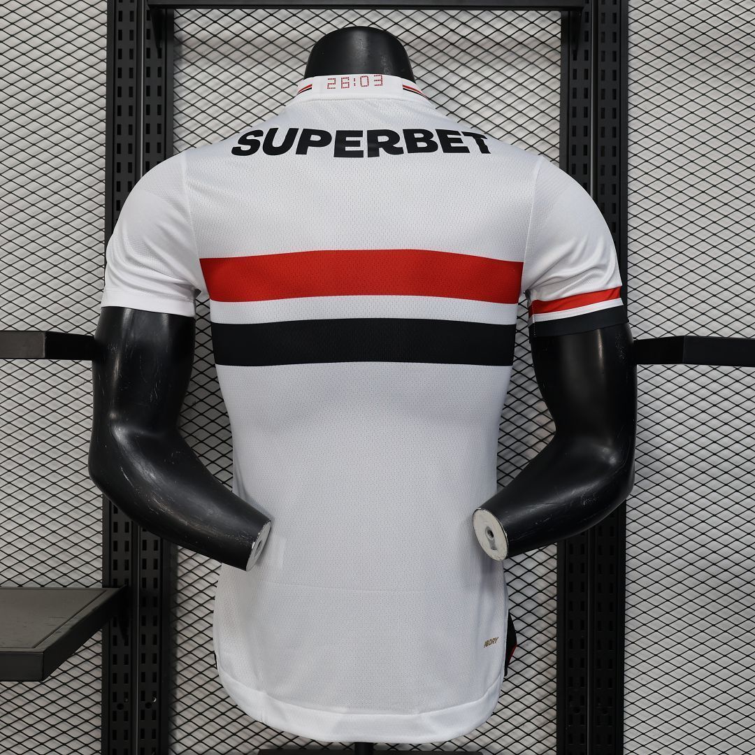 25-26 Sao Paulo Home All Sponsors Kit Player Version Shirt AAAAJersey Wholesale Yupoo 4