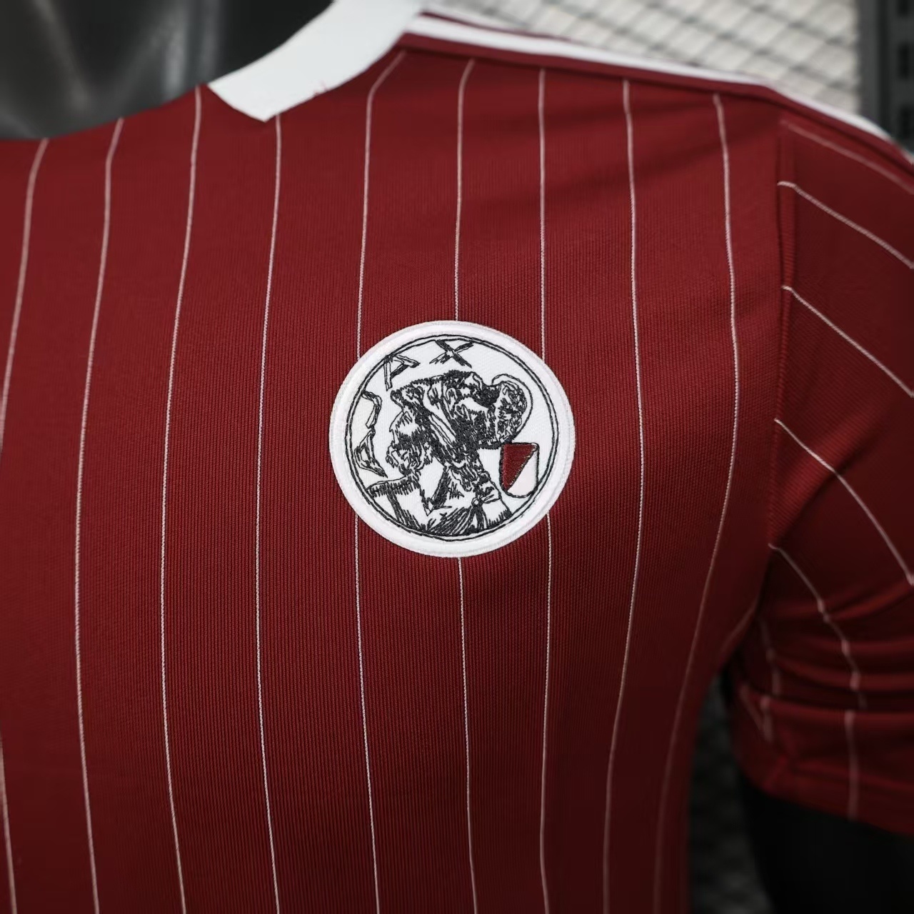 25-26 Ajax Casual Red Retro Style Football Shirt AAAAJersey Wholesale Yupoo 4