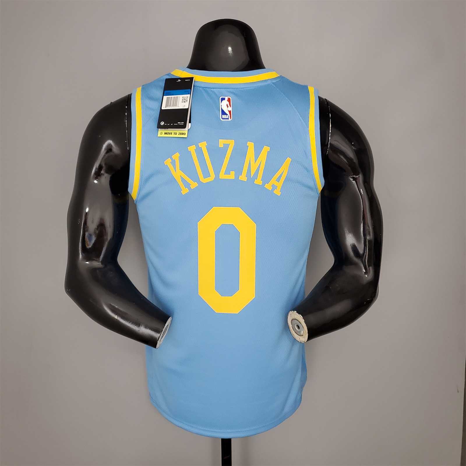 2021 KUZMA#0 Lakers Minneapolis Edition Blue 3