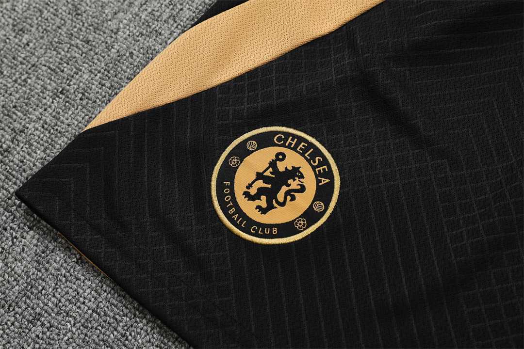 22-23 Chelsea vest training suit kit Black 22