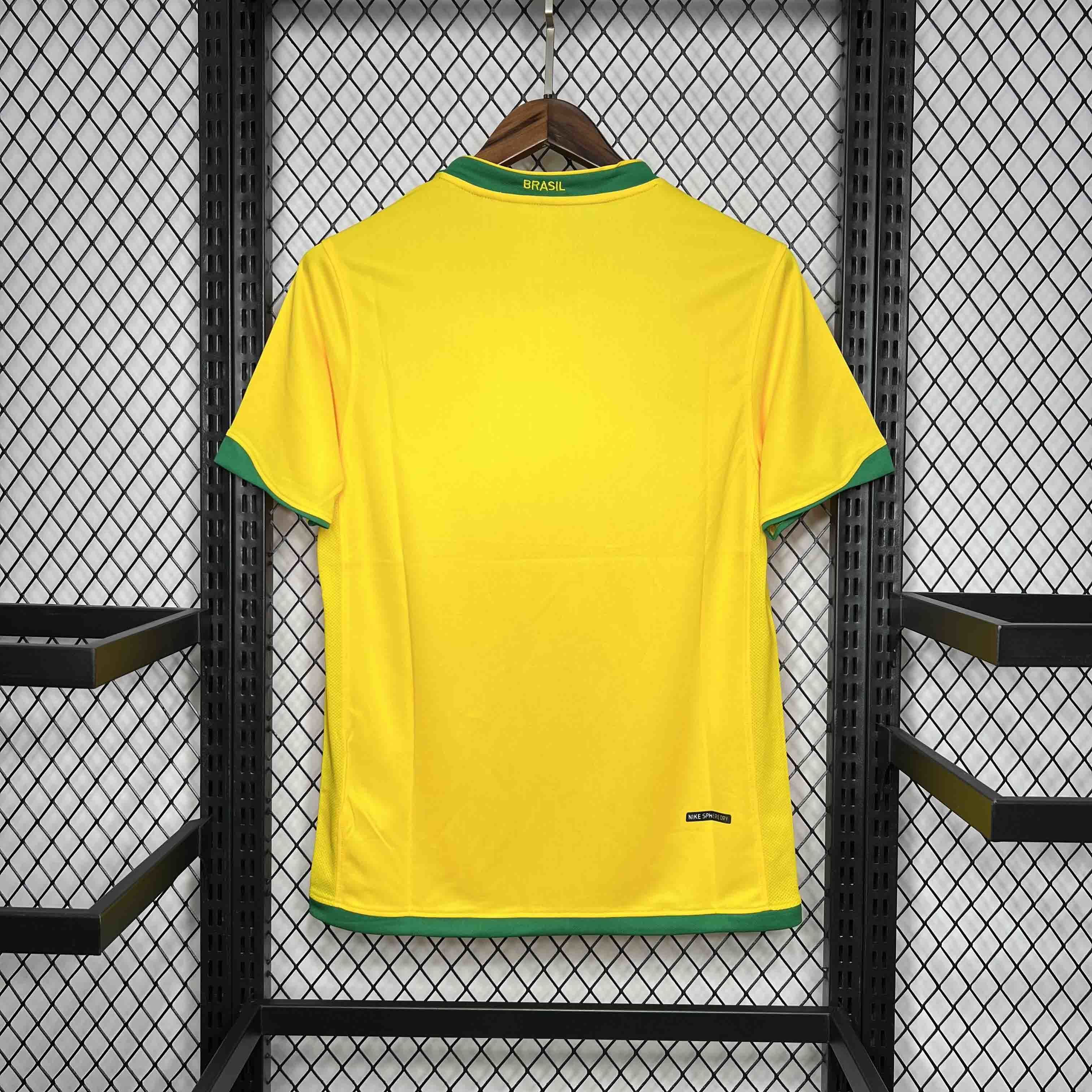 2006 Brazil Home Retro Kit World Cup Football Uniform AAAAJerseys Dropshipping Yupoo 5