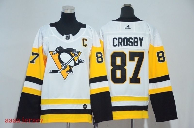 Pittsburgh Penguins women ice hockey jersey S-XL 匹兹堡企鹅队女装冰球服 2