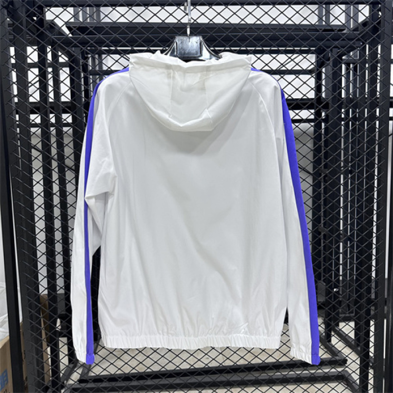 25-26 Tottenham Hotspur White Windbreaker Jackets AAAAJersey Supply Yupoo 1