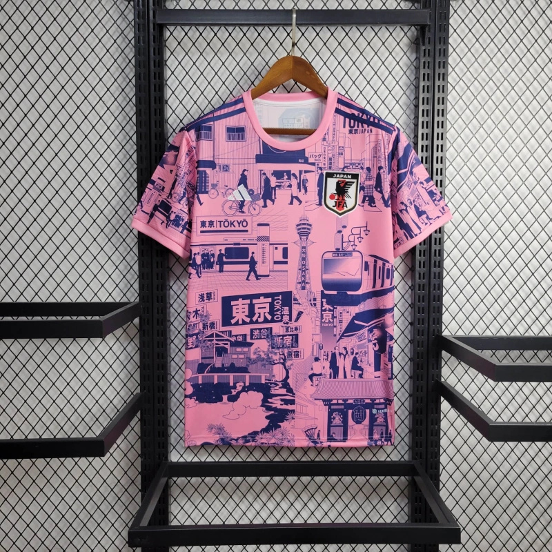 2024 Japan Tokyo Special Edition Pink Kit Football AAAAJersey Supplier