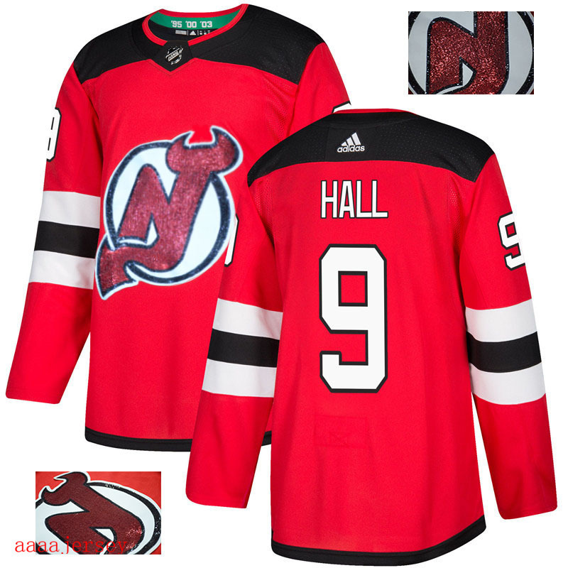 2018 New Jersey Devils Ice Hockey jersey M-3XL 新泽西魔鬼队时尚亮片款冰球服 11